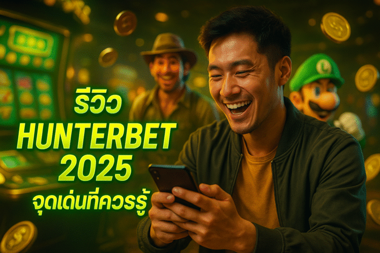 รีวิว HUNTERBET 2025 จุดเด่นที่ควรรู้