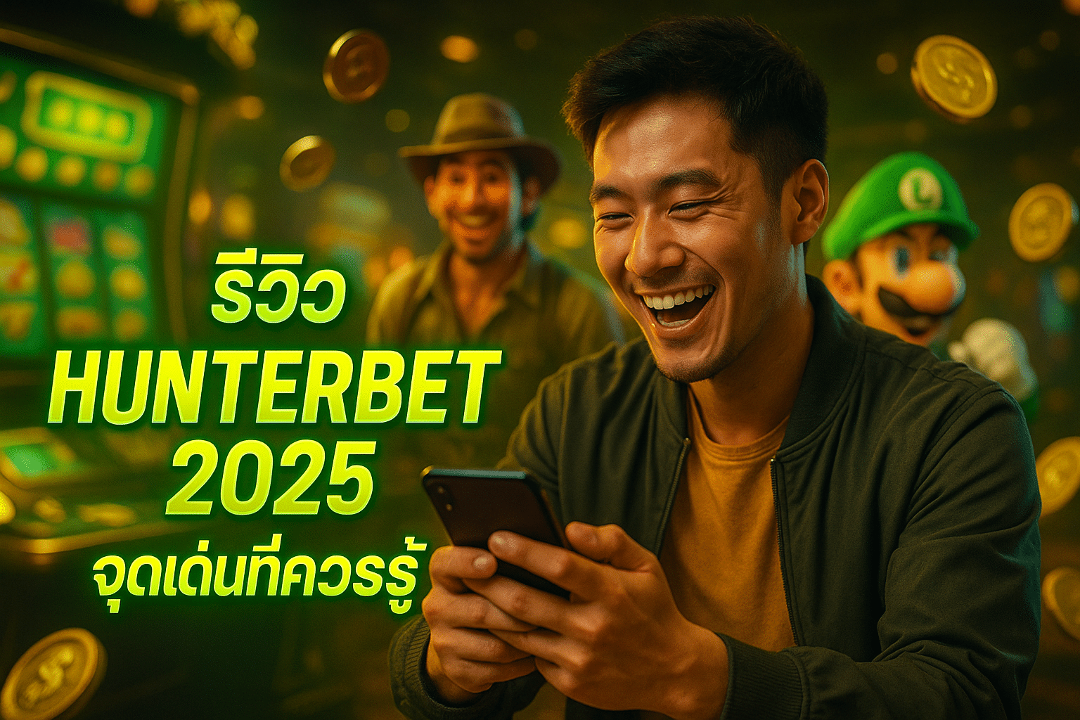 รีวิว HUNTERBET 2025 จุดเด่นที่ควรรู้