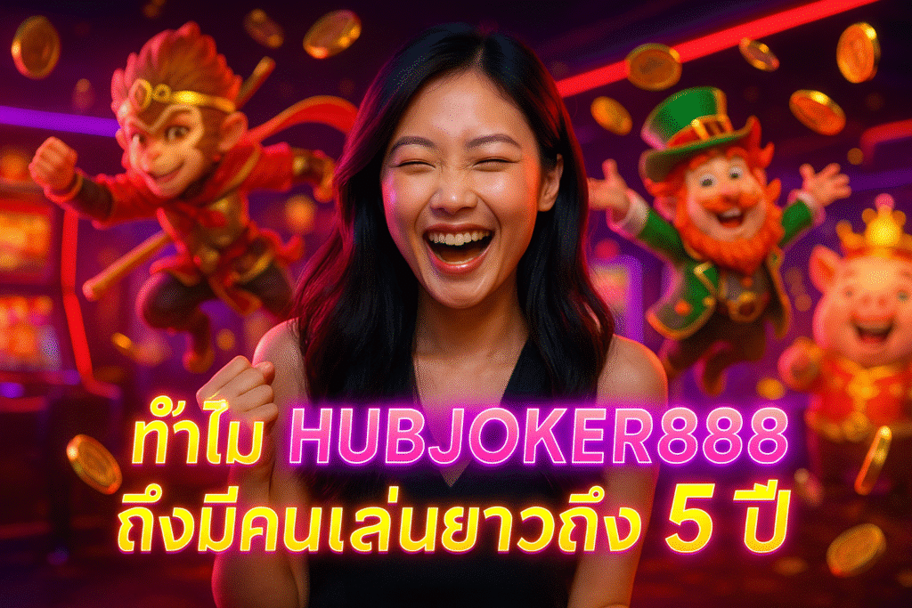 ทำไม HUBJOKER888 ถึงมีคนเล่นยาวถึง 5 ปี