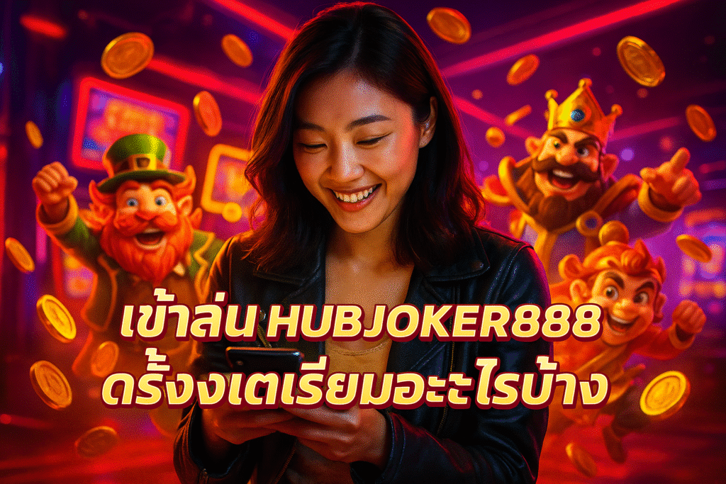 เข้าเล่น HUBJOKER888 ครั้งแรก ต้องเตรียมอะไรบ้าง